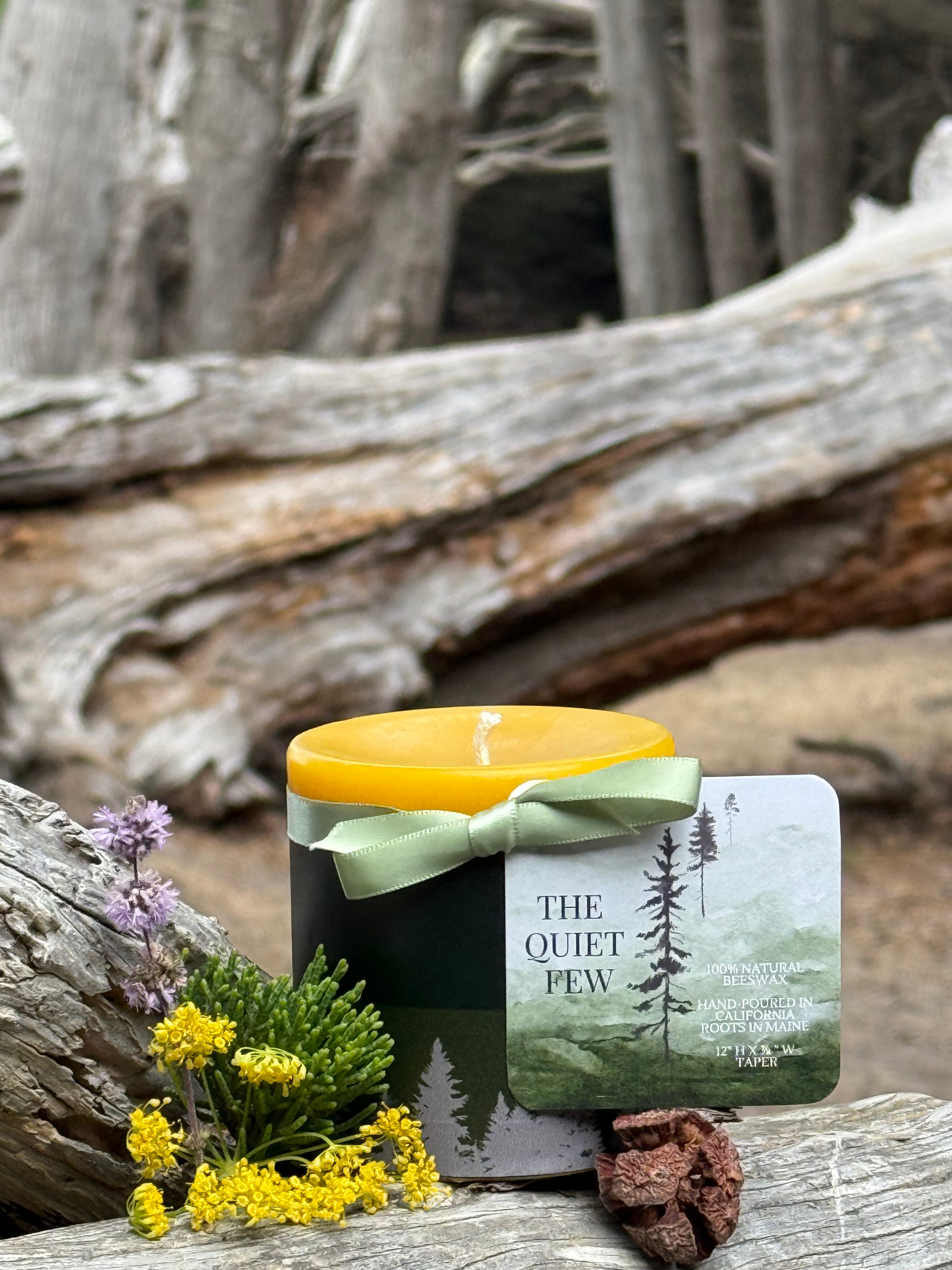 100% Natural Beeswax Pillar